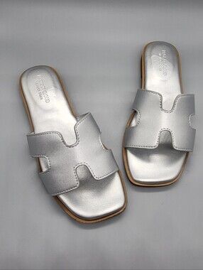 Project Cloud Silver Jannel Sandals